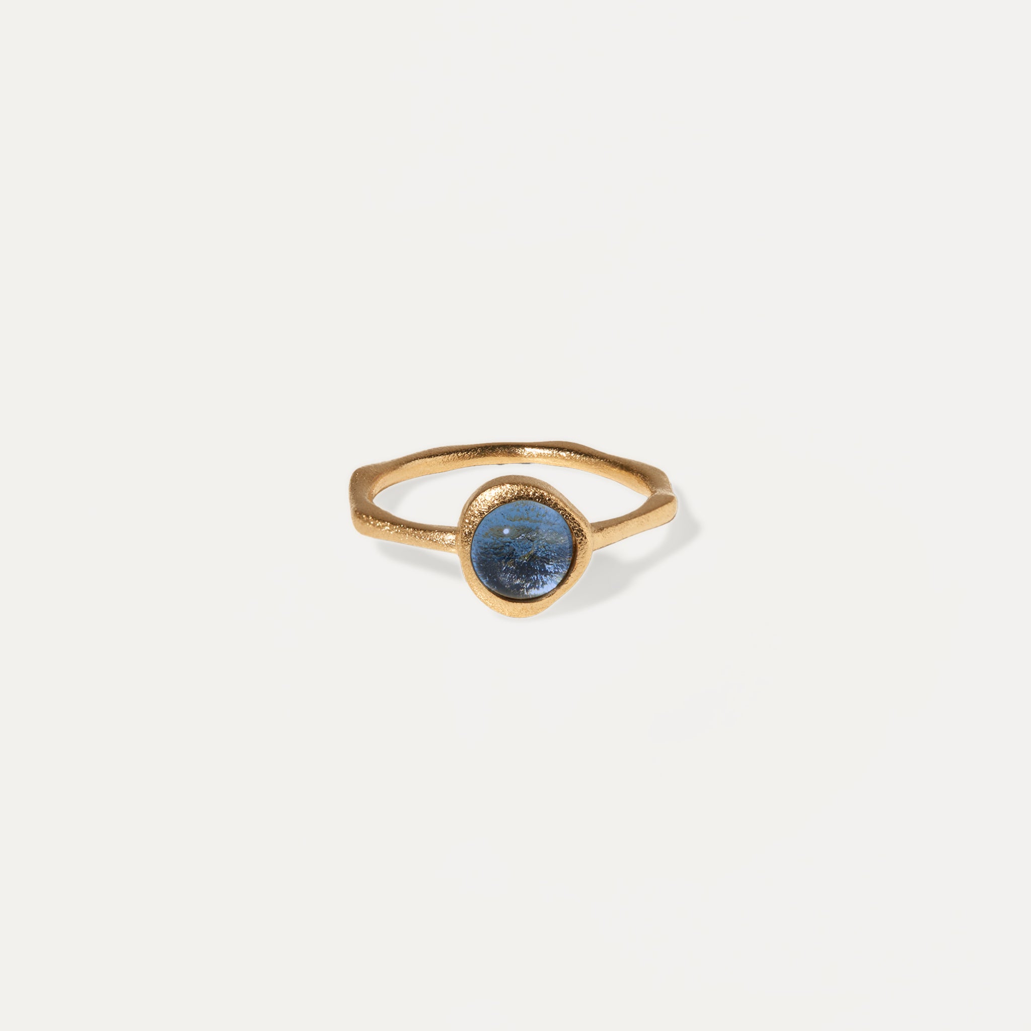 Stilnest Zodiac Birthstone Ring 24k Vermeil Fische 54
