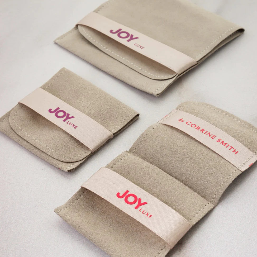 Joy Positive Affirmation Armband Silber Joy Schriftzug