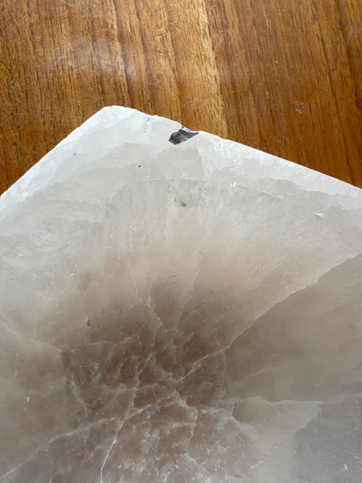 NKlaus Healing Crystals Selenit-Schale 16x14cm