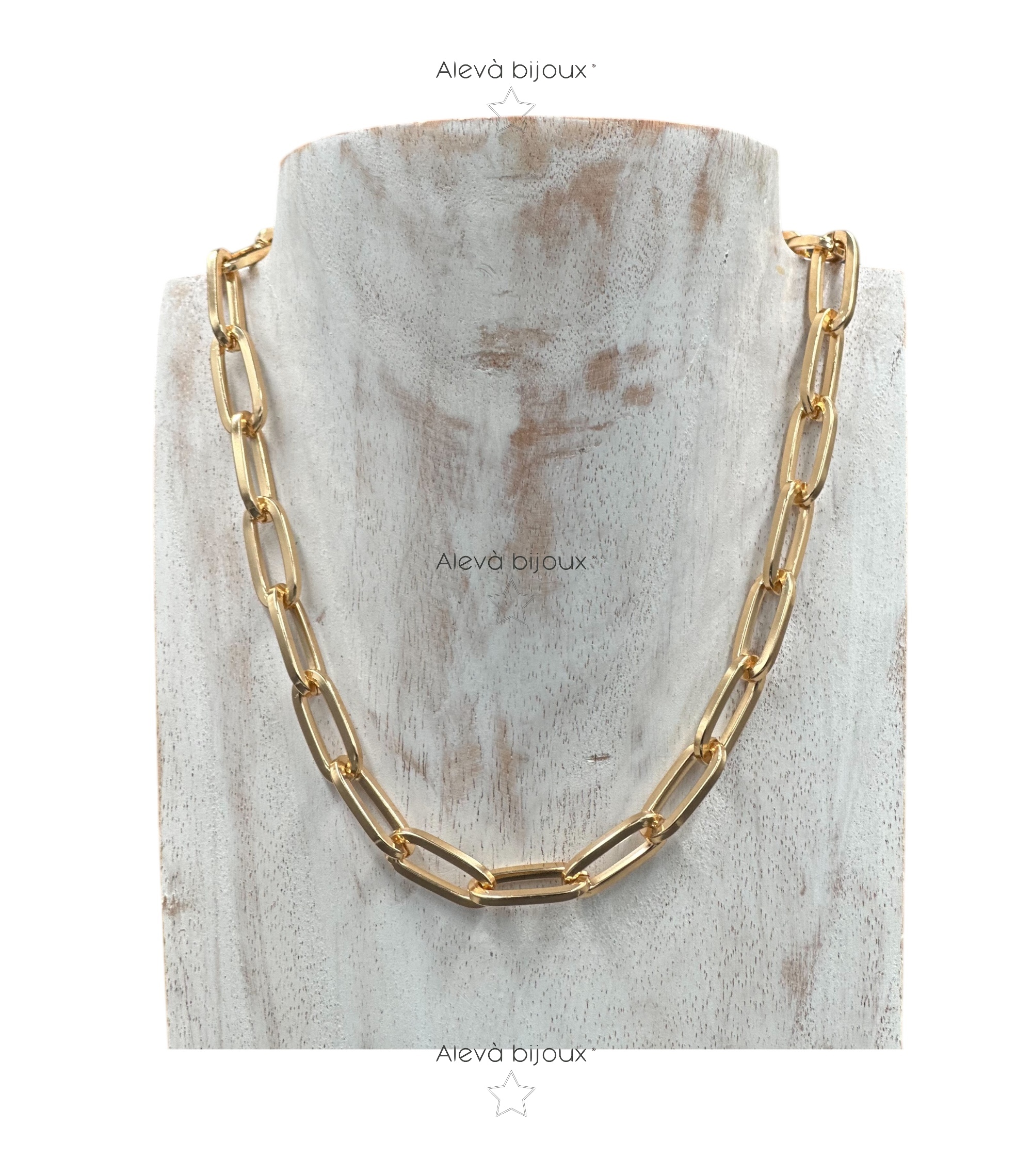 Alevá Bijoux Vulcano Slim Halskette schmal Kette