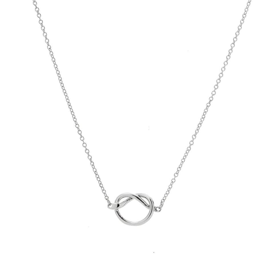 Joy by Corrine Smith Knoten Halskette Freundschaft Silber 45cm