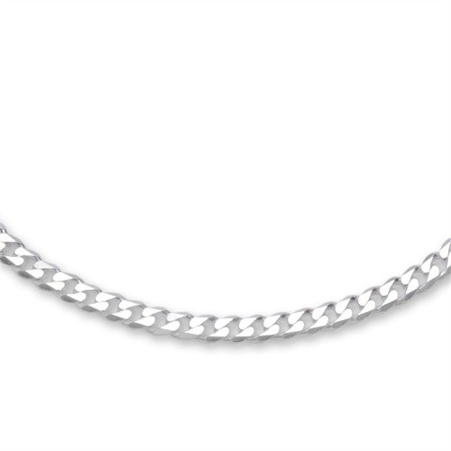 JEWLIX Panzerarmbänder Armband Silber 3mm 21 cm
