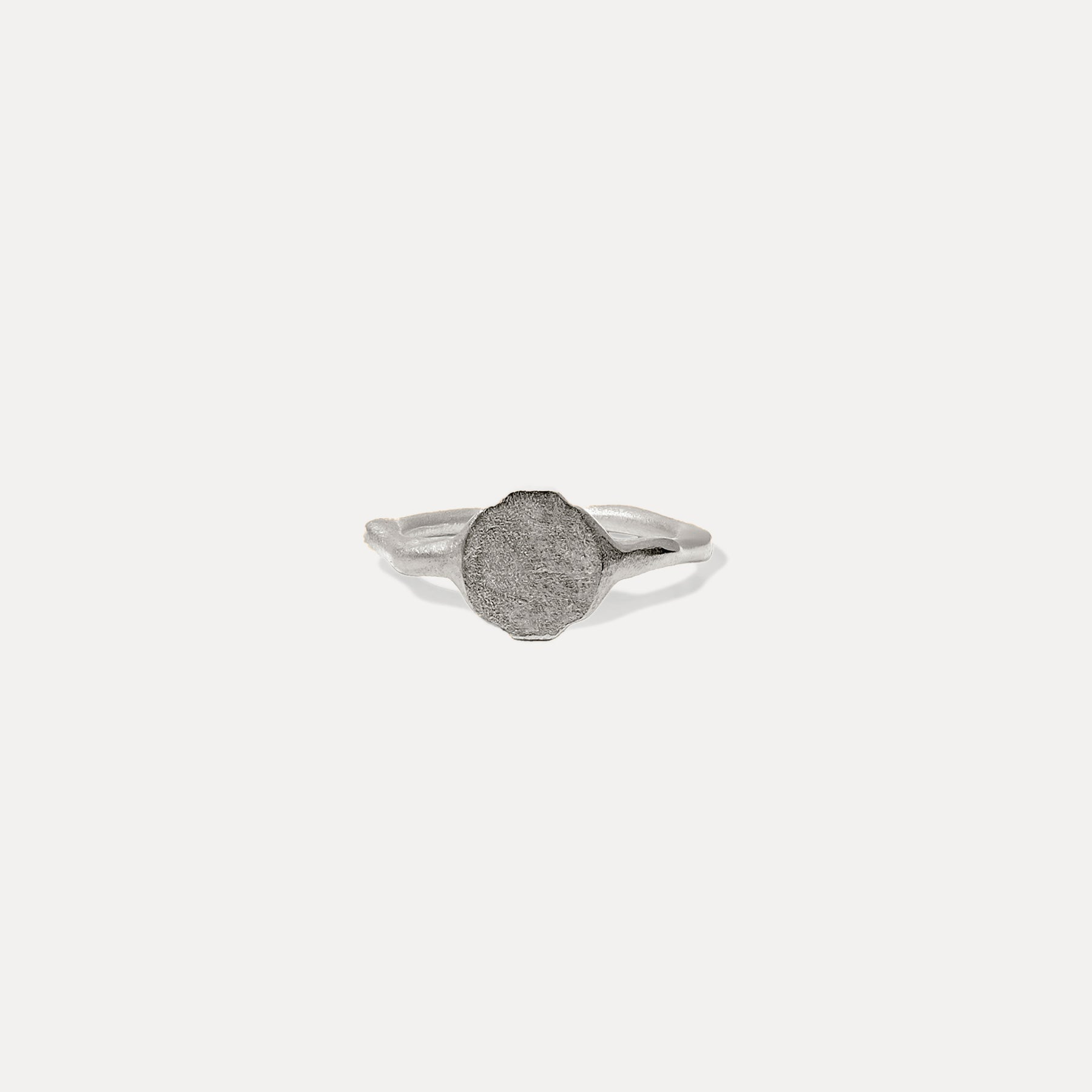 Stilnest Fluid Siegelring Matt 24k Gold Vermeil