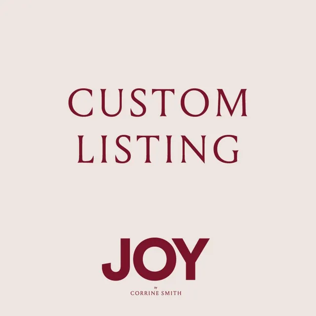 Joy by Corrine Smith Prints & Cards Custom Order Upgrade