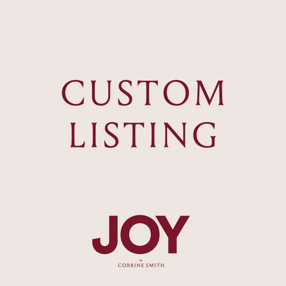 Joy by Corrine Smith Prints & Cards Custom Order Upgrade