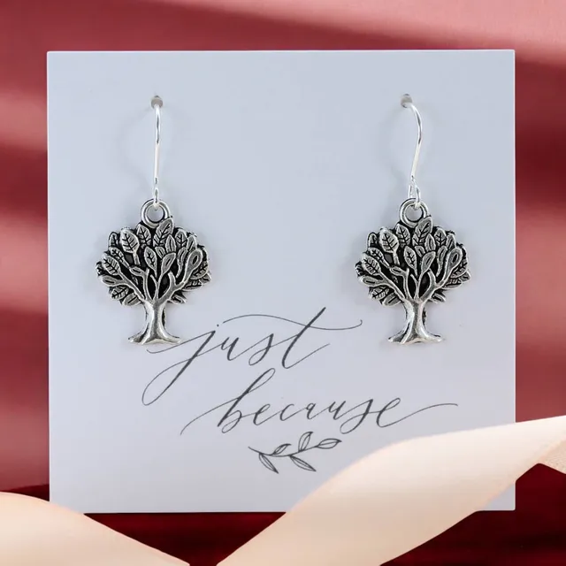Joy by Corrine Smith Tree of Life Ohrringe Silber Lebensbaum