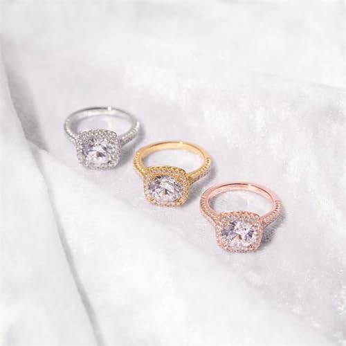 JEWLIX VR0124 Verlobungsring Silber 50mm Zirkonia