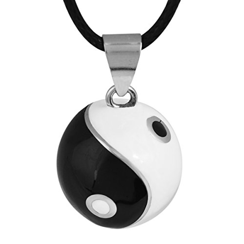 Eudora Harmony Bola Yin Yang Halskette Klangkugel 45 Zoll
