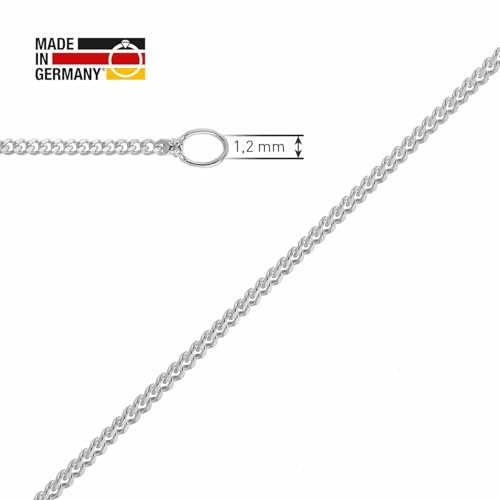 trendor 28930 Panzerkette 925 Silber 40 cm 1,2 mm