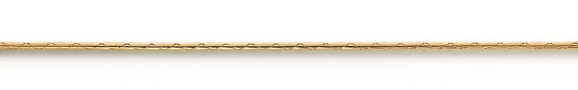 Eugen Rühle Kobrakette 1,3mm 585 Gelbgold Halskette 45 cm