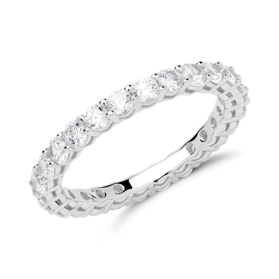 JEWLIX VR0163 Eternityring Silber Zirkonia Gr. 58