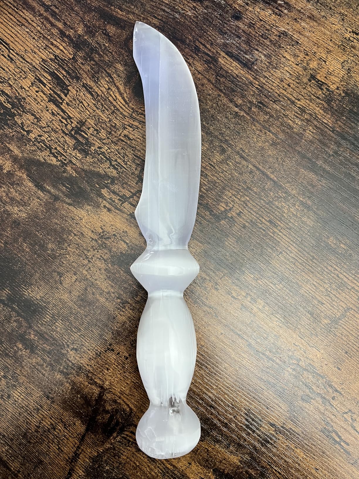 NKlaus Healing Crystals Selenit Ritualmesser 30cm