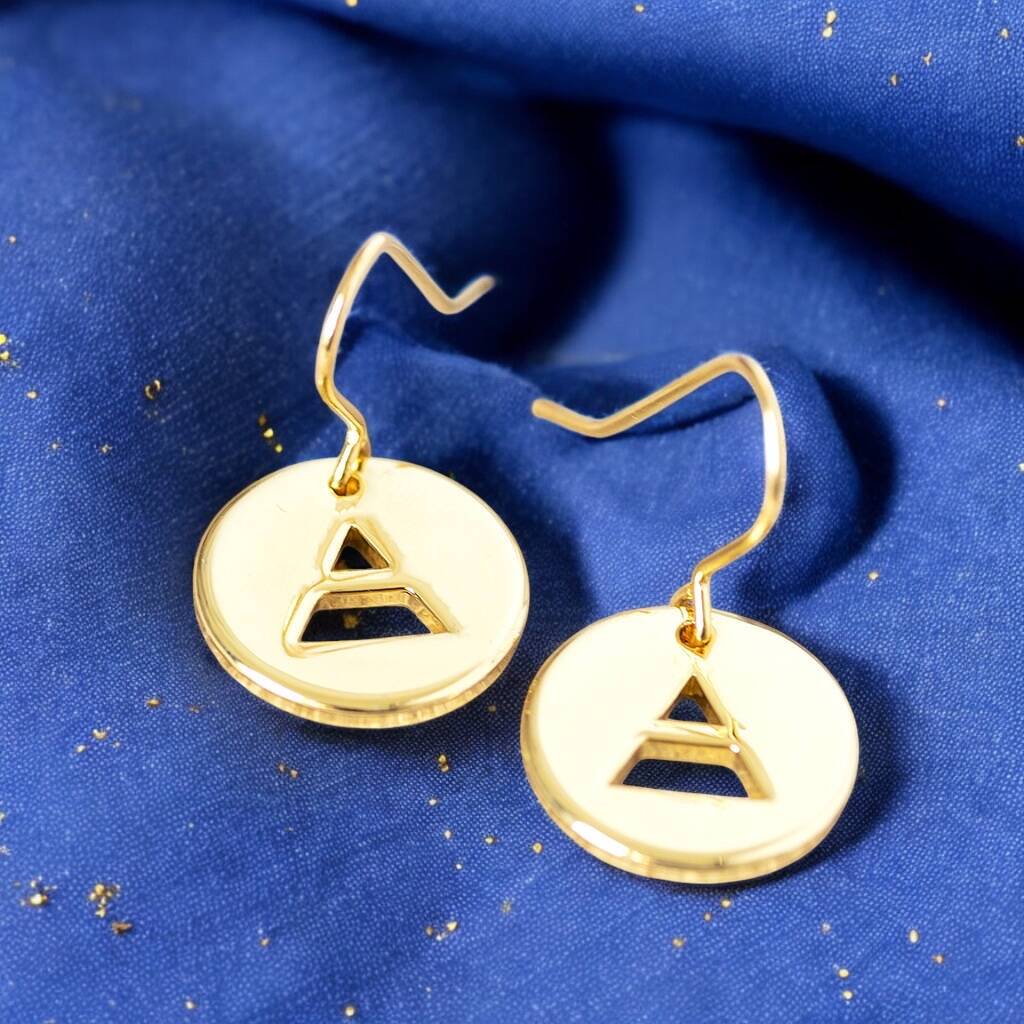 JOY by Corrine Smith Earth Air Fire Water Ohrringe Gold 1,5 cm