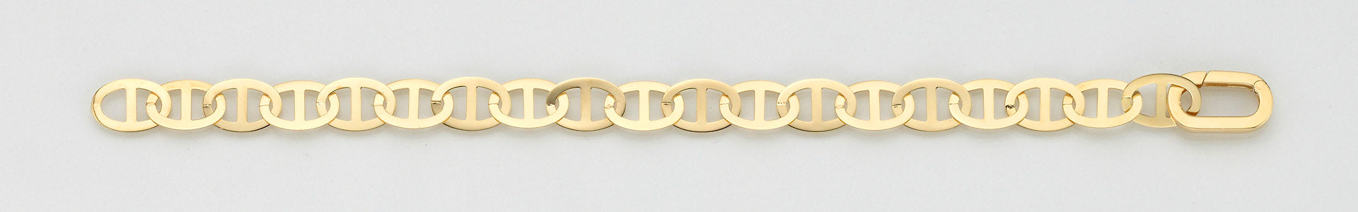 Eugen Rühle Fantasiekette 8,5mm Halskette 45cm 585 Gelbgold