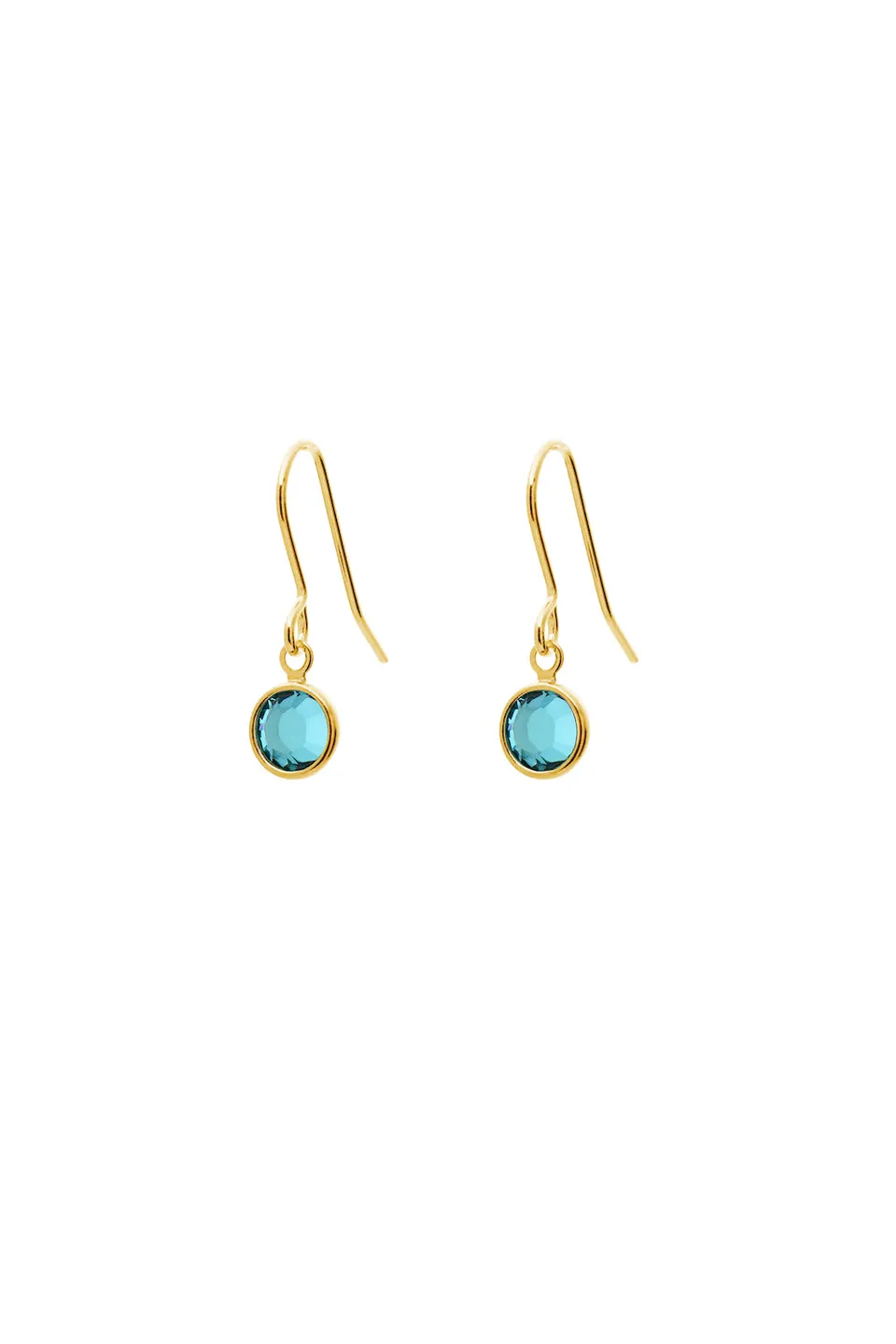 Joy by Corrine Smith December Birthstone Ohrringe Gold