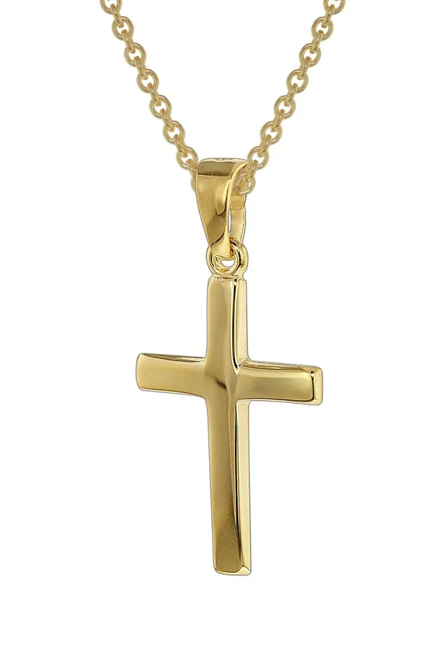 trendor 39438 Kreuz Halskette Gold 333 40 cm