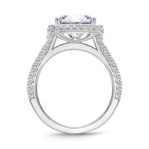 JEWLIX VR0124 Verlobungsring Silber 50mm Zirkonia