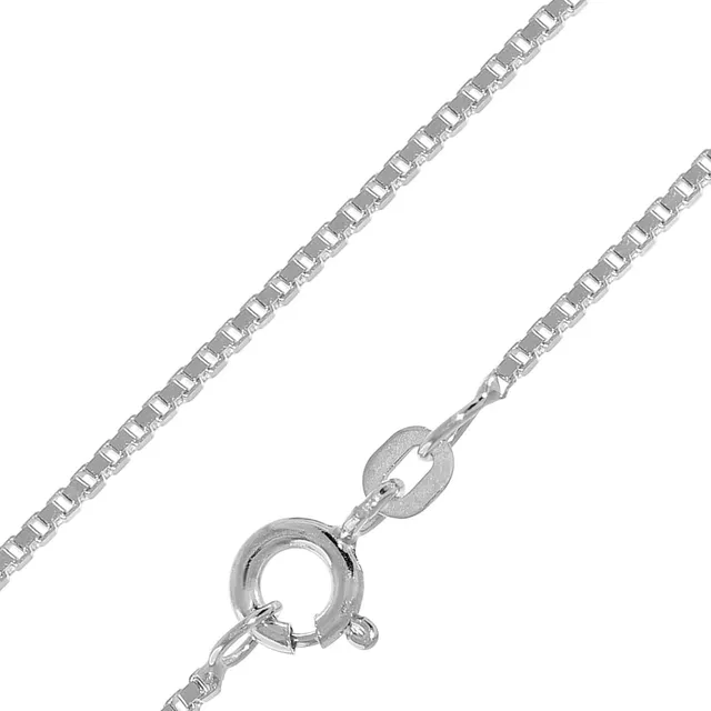 trendor Halsketten Veneziakette 41185 Silber-Kette 45 cm 1,2 mm