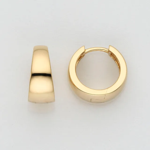 Eugen Rühle Ohrschmuck 80.7888 Creolen konisch 585 Gelbgold