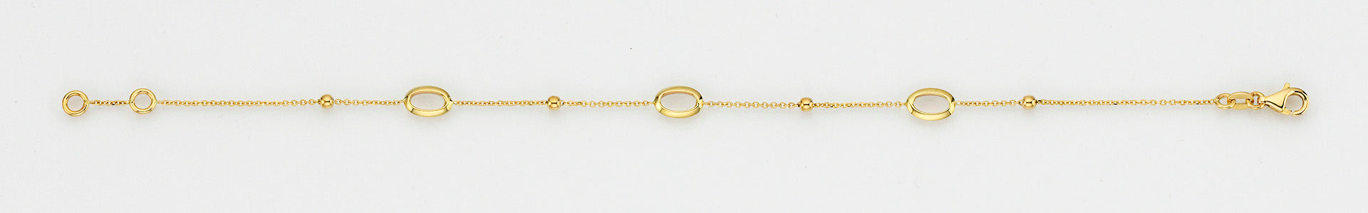 Eugen Rühle Armbänder 37.4900 Armband 585 Gelbgold Kugeln