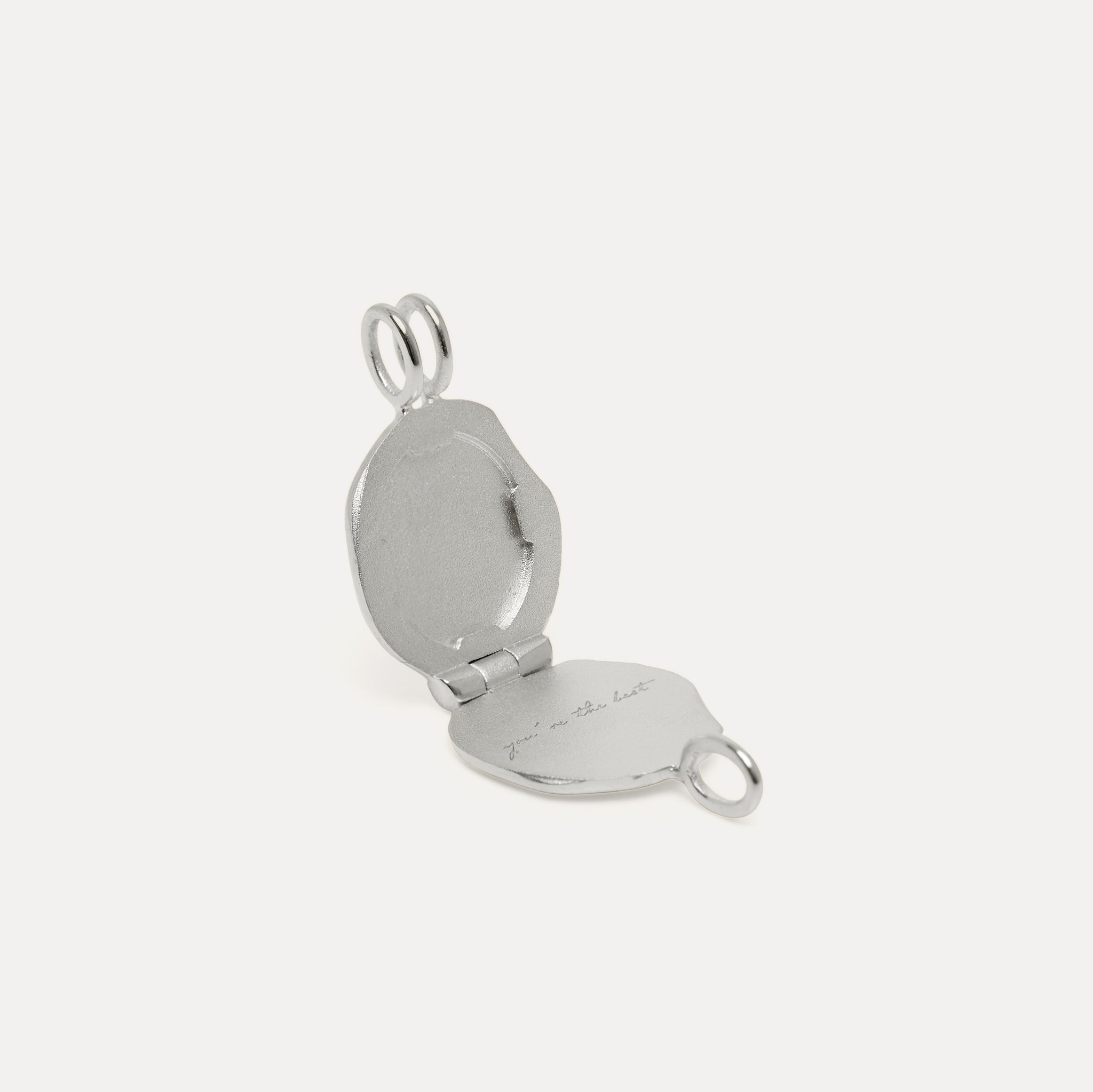 Stilnest Sun Seal Medaillon Anhänger Silber Gold Vermeil