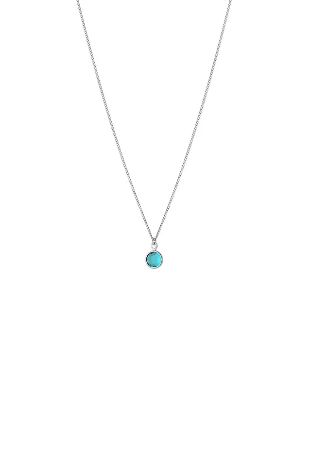 Joy by Corrine Smith December Birthstone Halskette Silber Zirkon