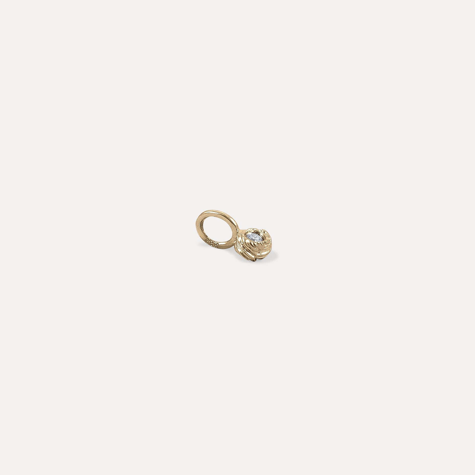 Stilnest Diamant Mater Anhänger 585 Gold Massivgold