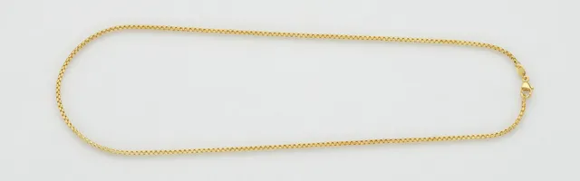 Eugen Rühle Veneziaketten 37.3729 Halskette 45cm Weißgold 1,8mm