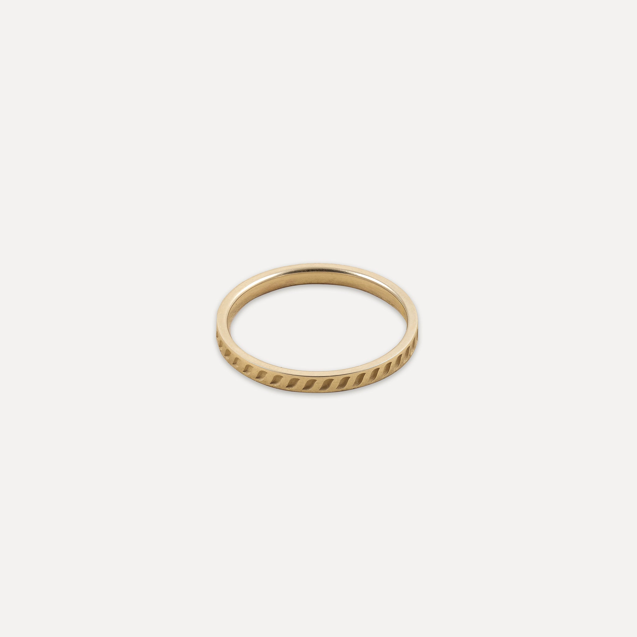 Stilnest The Braided Fair Band Ring 585 Fairtrade-Gold 52