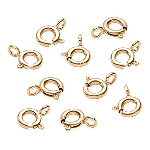 NKlaus Jewellery Federring Verschluss Gelbgold 333 5,1mm golden