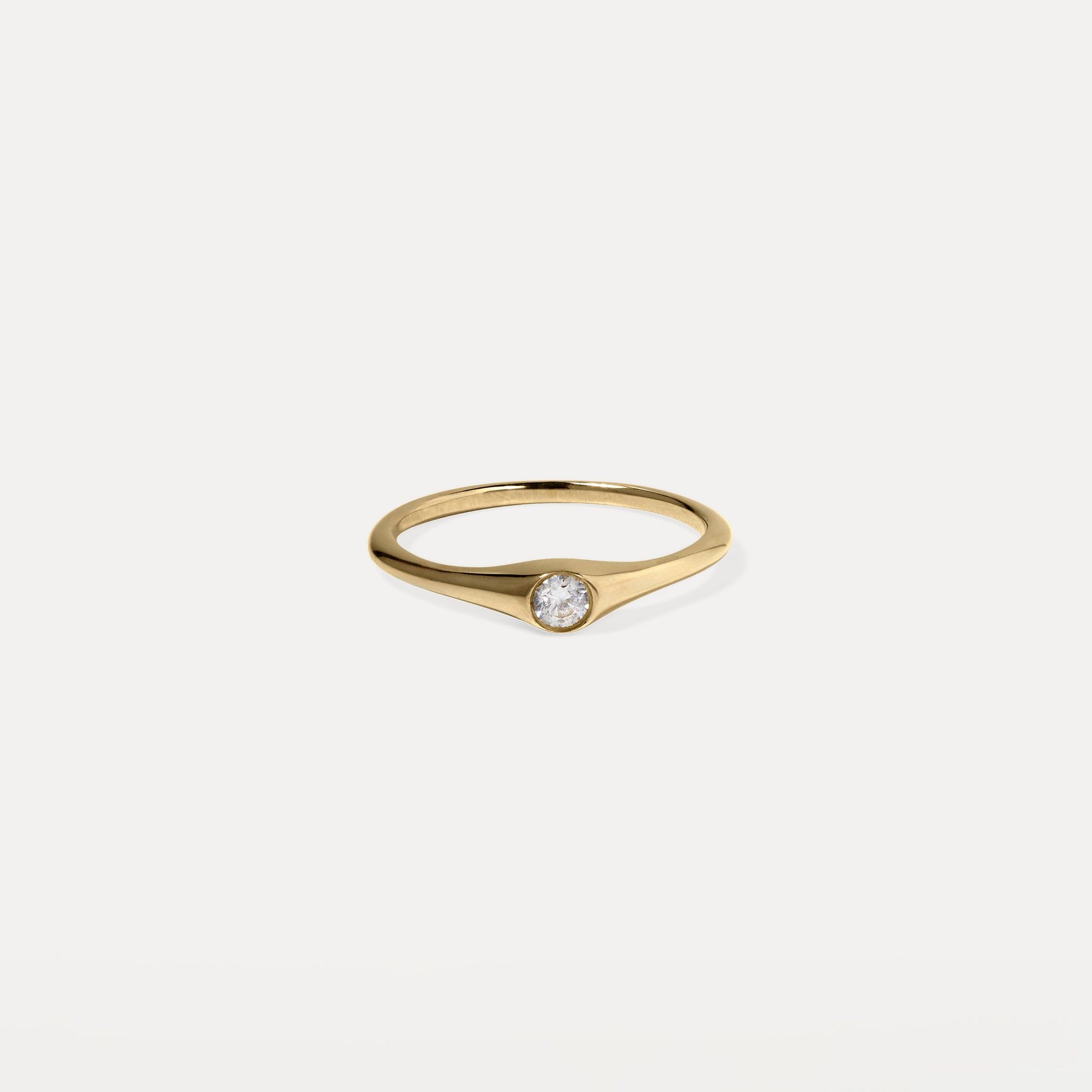 Stilnest Diamant Lux Pinky Ring 585 Gold Gr.49