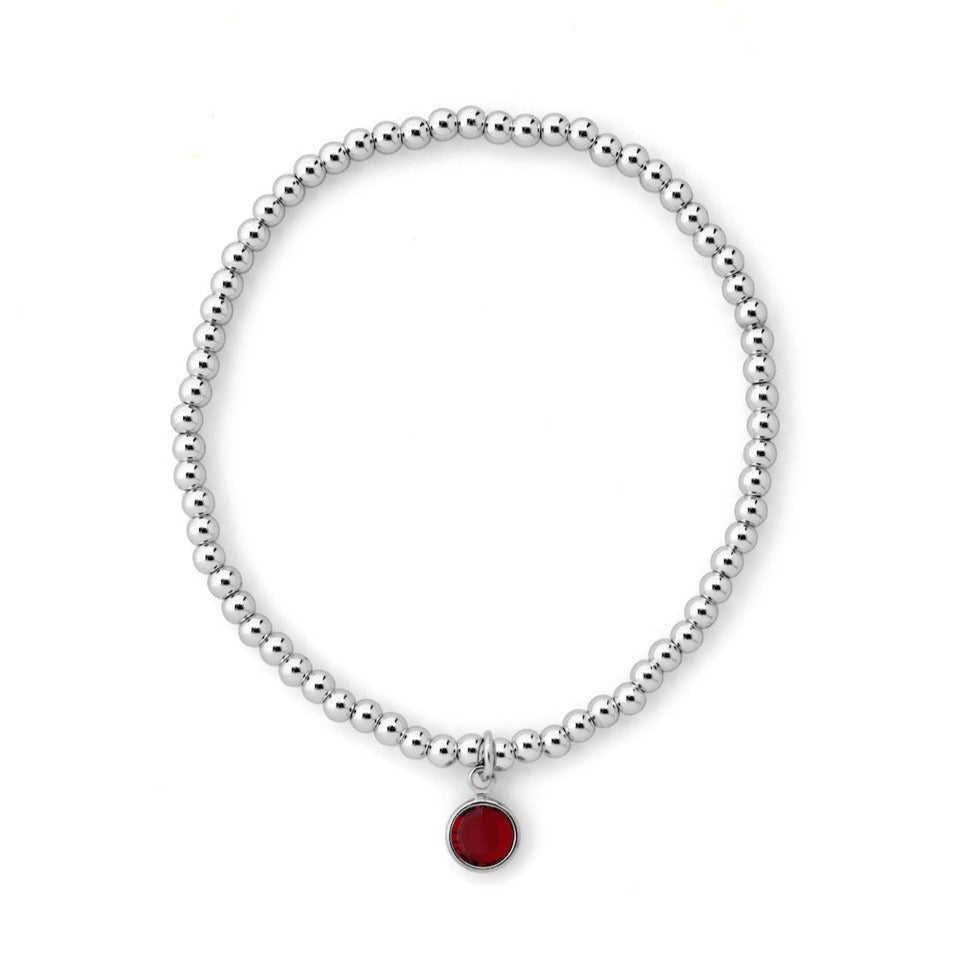 Joy by Corrine Smith July Birthstone Armband Silber Juli Rubin