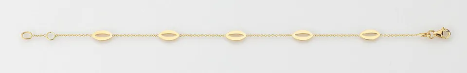 Eugen Rühle Armband 37.4400.111-100 Gelbgold 585 Navette