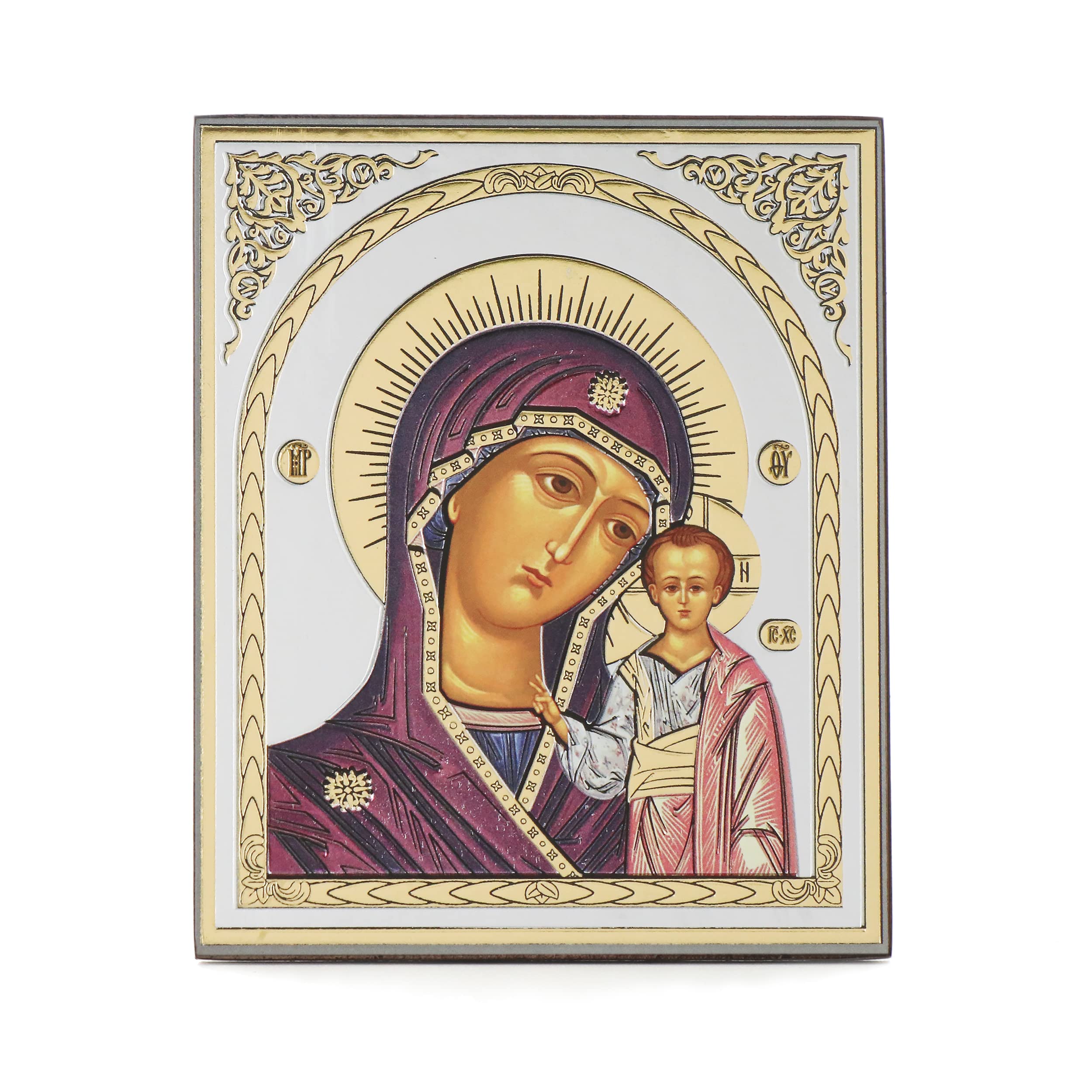 NKlaus Religious Icons Hl. Lukas Holz-Ikone 10x12cm