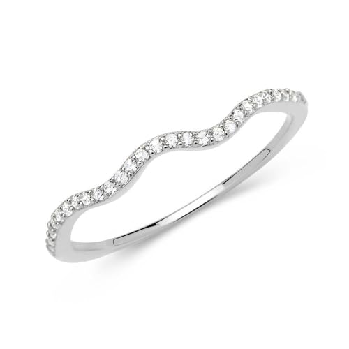 JEWLIX SR0382 Ring 925er Silber Zirkonia filigran