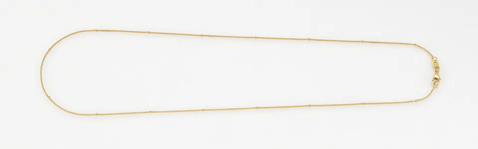 Eugen Rühle Kugelketten 96.02025 Halskette 45cm 585 Gelbgold