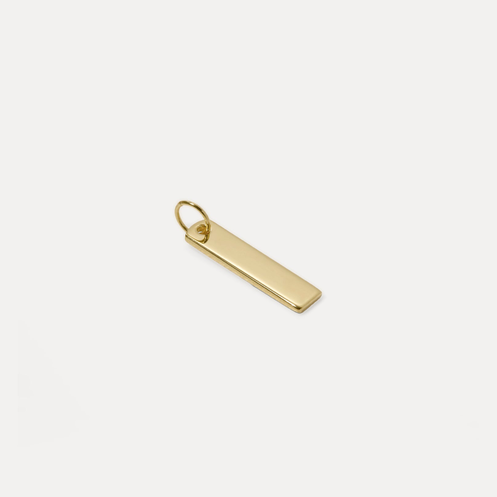 Stilnest Bar Anhänger 585 Gold 14k Massivgold