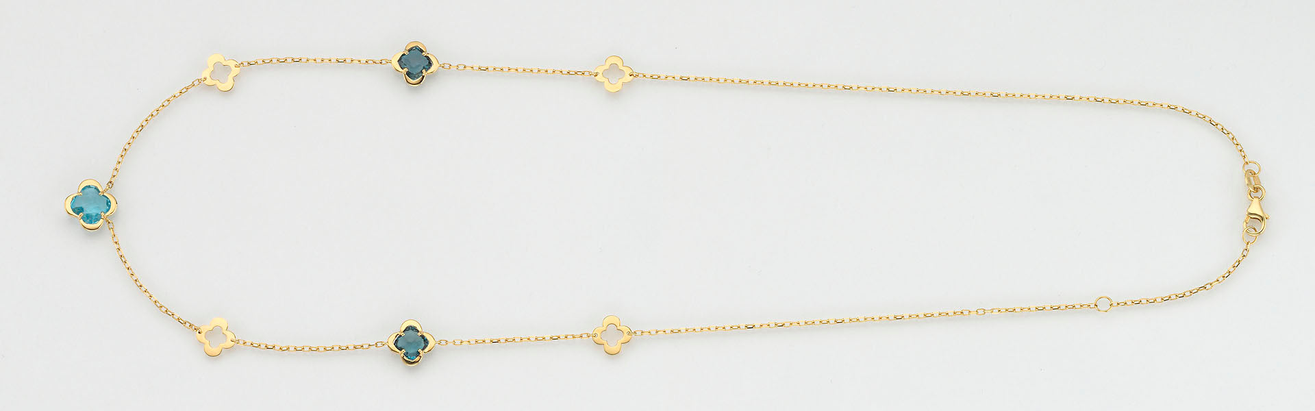 Eugen Rühle 37.4900 Collier Gold mit Topas London Swiss