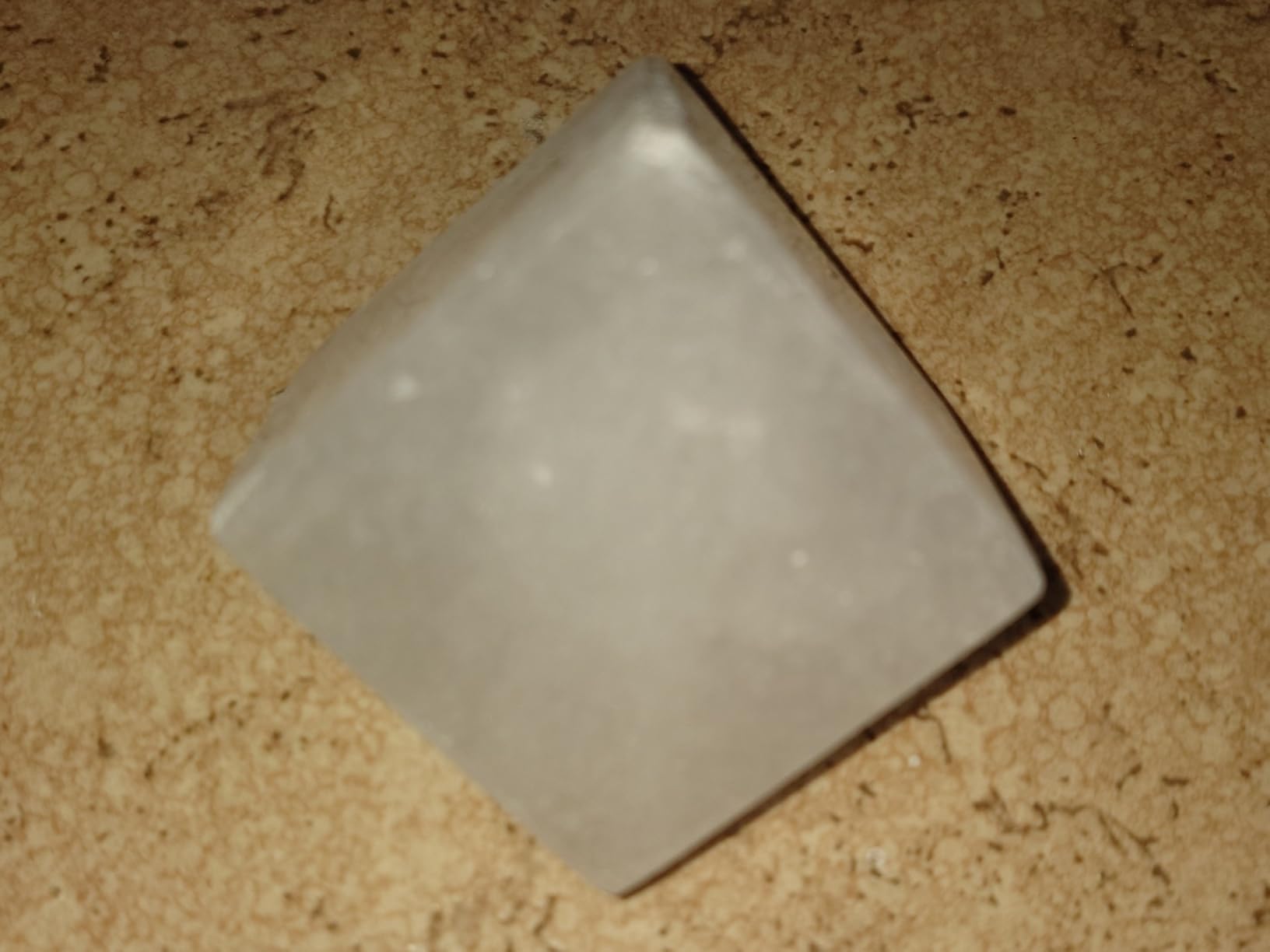 NKlaus Healing Crystals Selenit-Würfel 5x5cm Weiß 280g