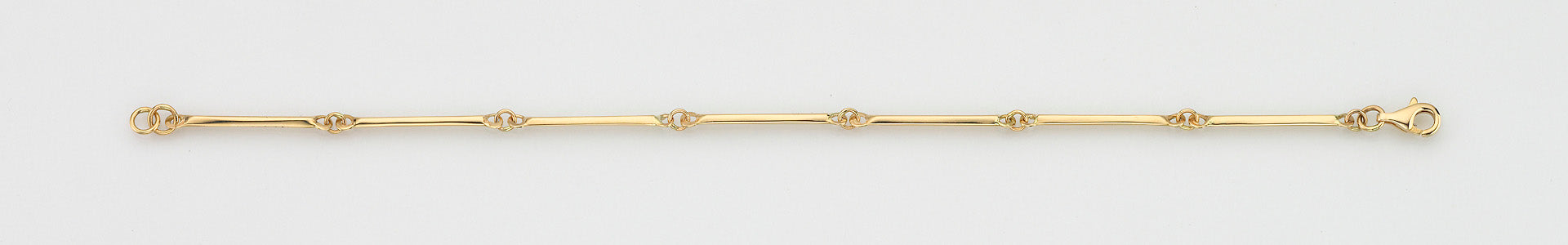 Eugen Rühle Fantasiekette 1,5mm Halskette 45cm 585 Gold
