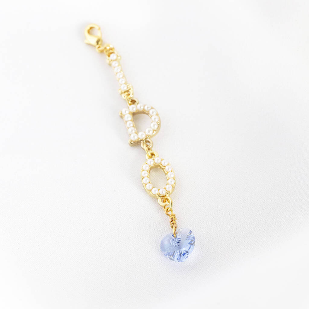 Joy by Corrine Smith I Do Charm Anhänger Something Blue
