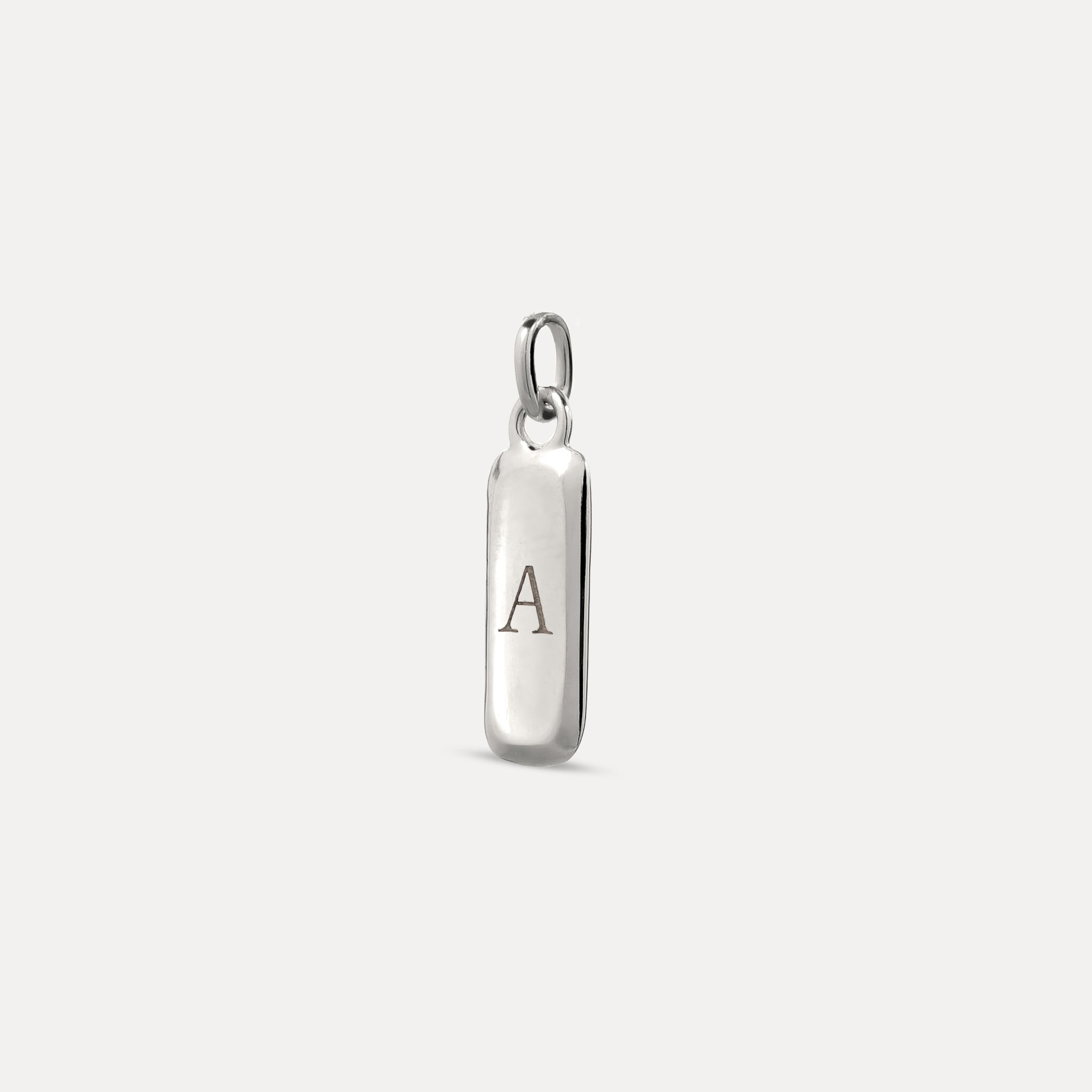 Stilnest Contour Bar Anhänger Gold Vermeil gravierbar