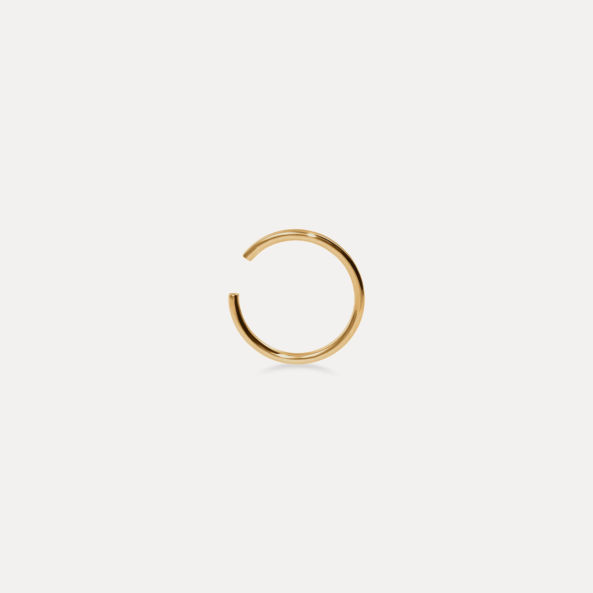 Stilnest Basic Ear Cuff Ohrklemme 24k Gold Vermeil