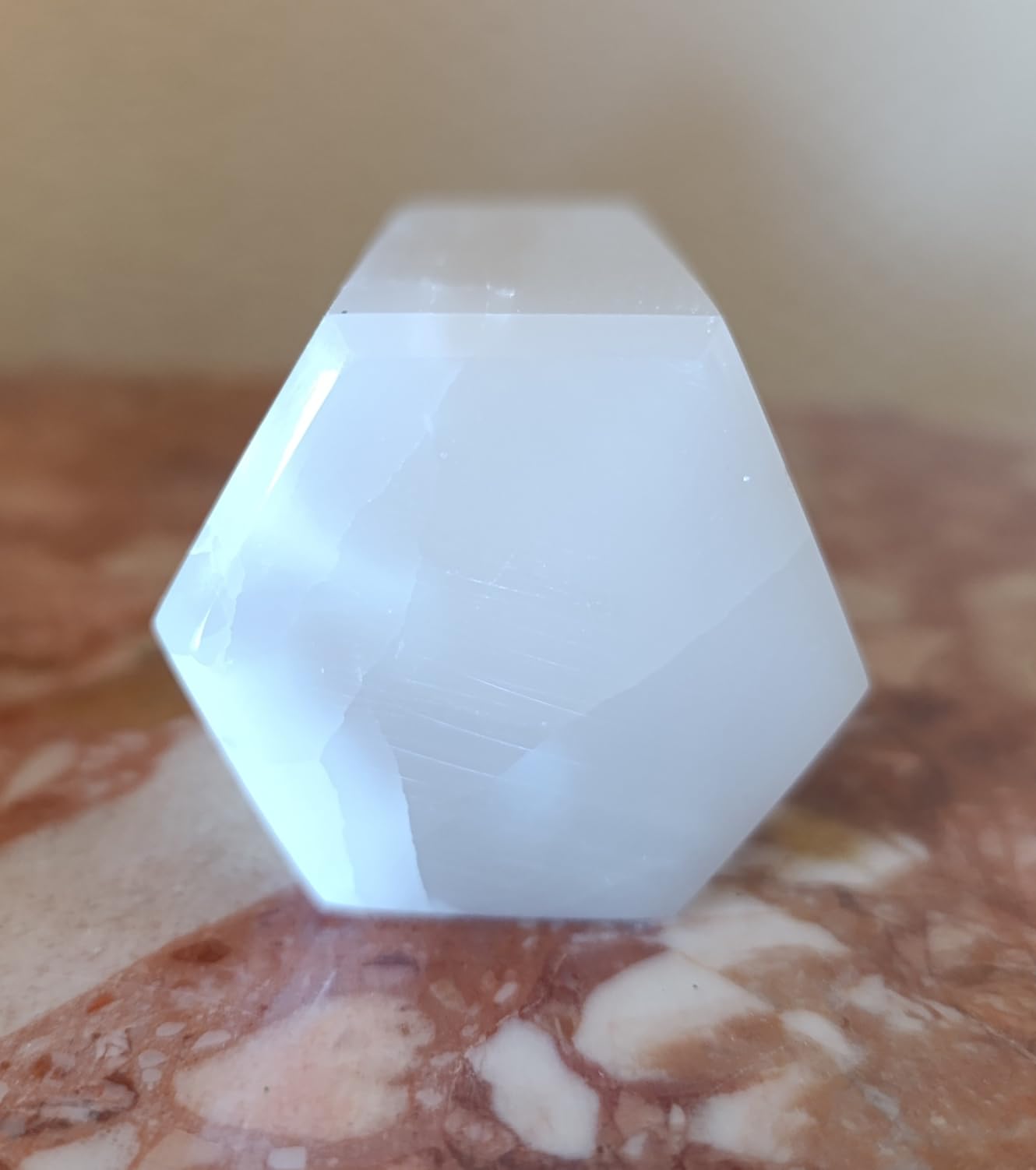NKlaus Healing Crystals Selenit-Obelisk 10,5x4cm