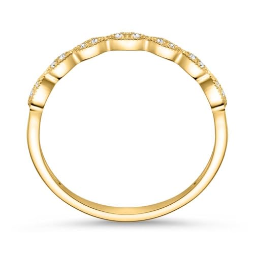 JEWLIX DR0405-14KG Diamantring 585er Gold Gelbgold