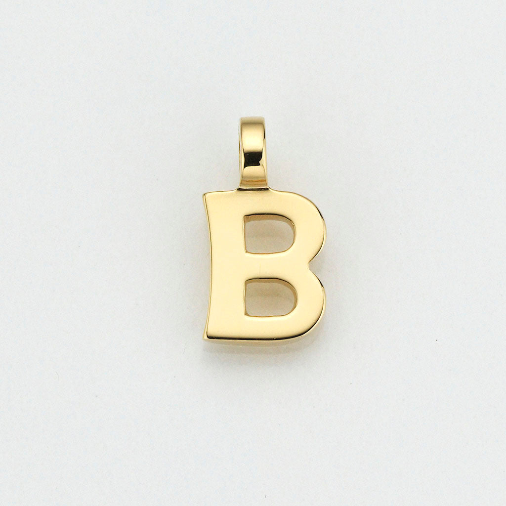 Eugen Rühle Anhänger Buchstabe B 585 Gelbgold