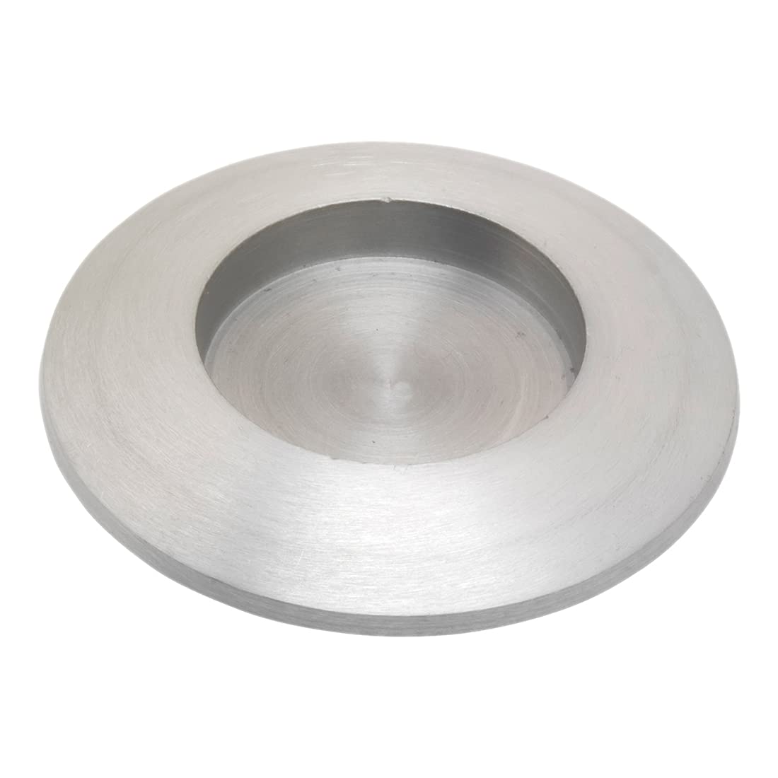 NKlaus CANDLE HOLDER Kerzenteller Alu matt 5cm rund