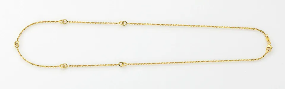 Eugen Rühle Colliers Ankerkette Collier 333 Gelbgold