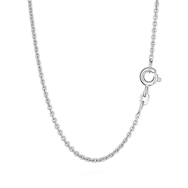 NKlaus Ankerkette Halskette Silber 925 38 cm