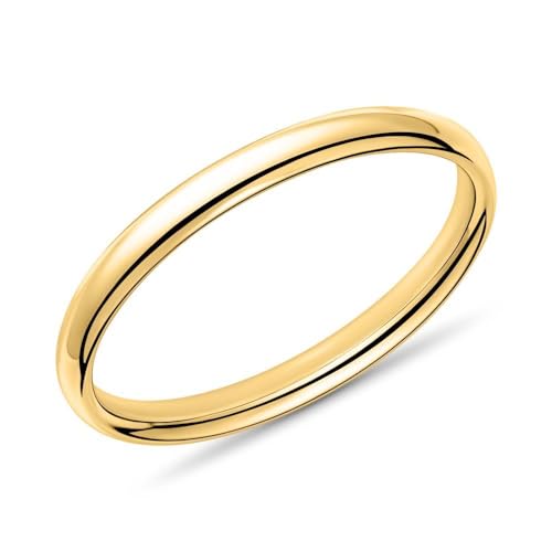 JEWLIX Ring 585er Gold Gelbgold mit Gravur